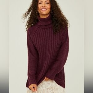 Altar'd State Women's Turtleneck Sweater